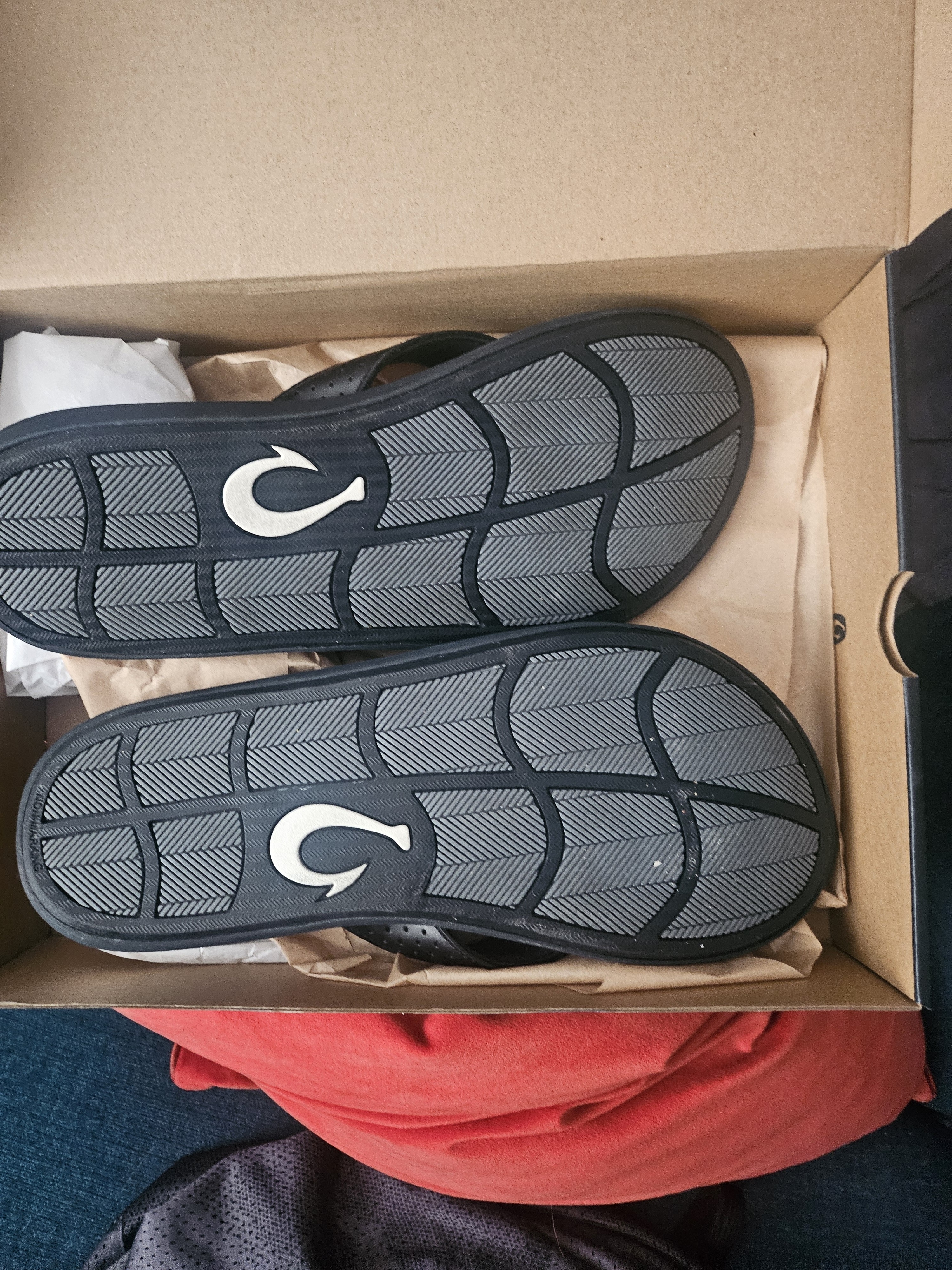 Olukai Black Pili Sandals — image 3 of 4